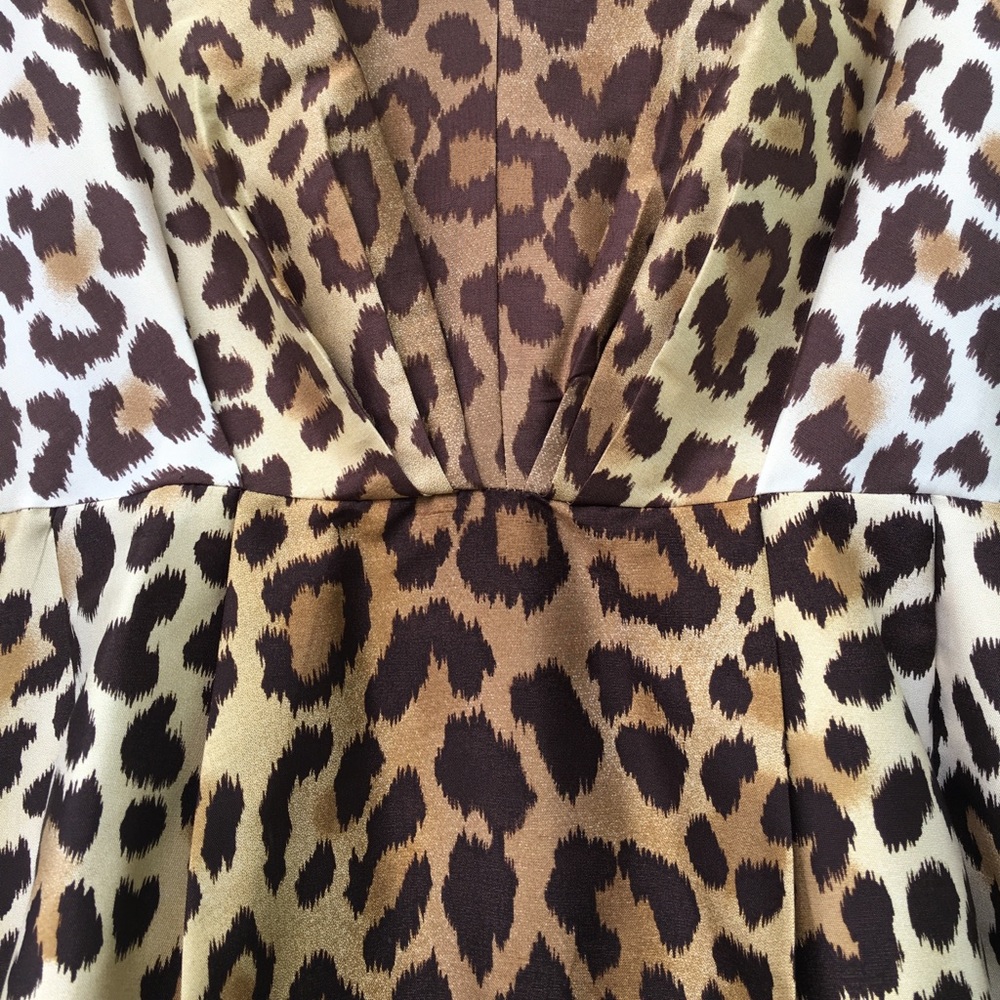 Kate Spade leopard print cocktail dress - Picture 5 of 5